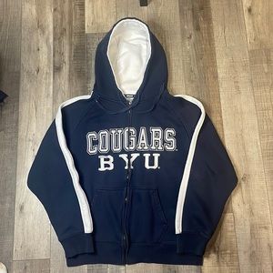 Vintage Colosseum BYU Y2K Womens Zipup L